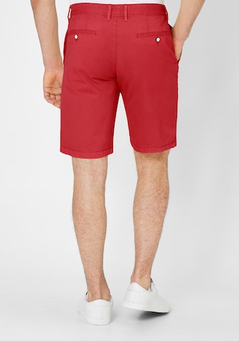 REDPOINT Regular Chinohose in Rot