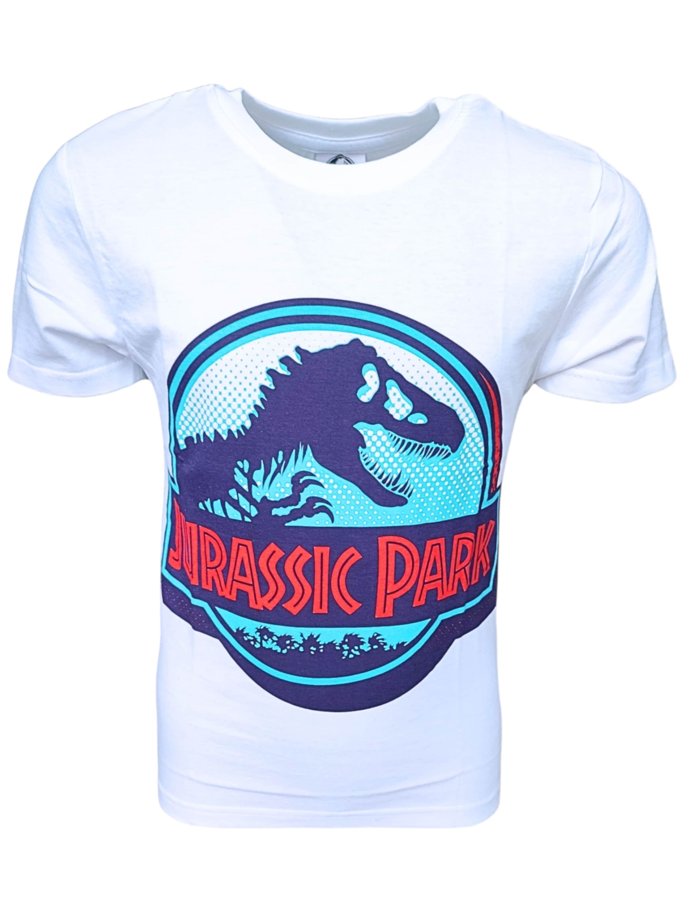 Jurassic World Shirt 'Jurassic World T-Shirt' in White: front