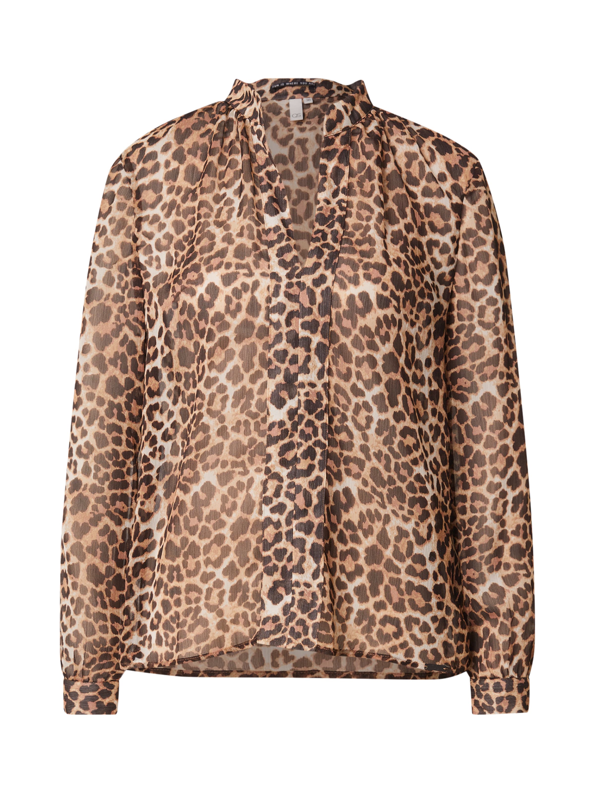 brūns QS Blūze: no priekšpuses