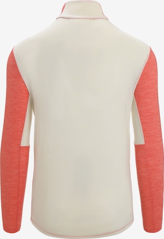 ICEBREAKER Sports sweat jacket 'ZoneKnit' in Red