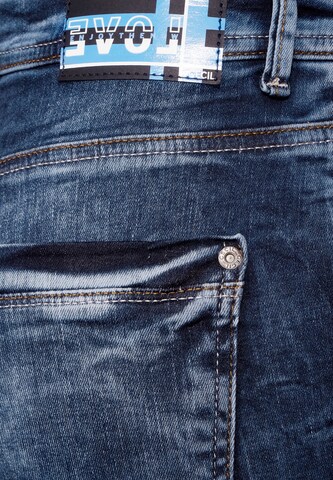 CECIL Slimfit Jeans in Blau