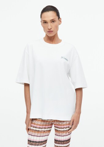 T-shirt COMMA en blanc : devant