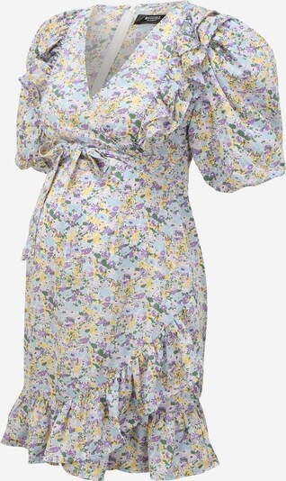 Missguided Maternity Kleid in hellblau / hellgelb / grün / lila / flieder, Produktansicht