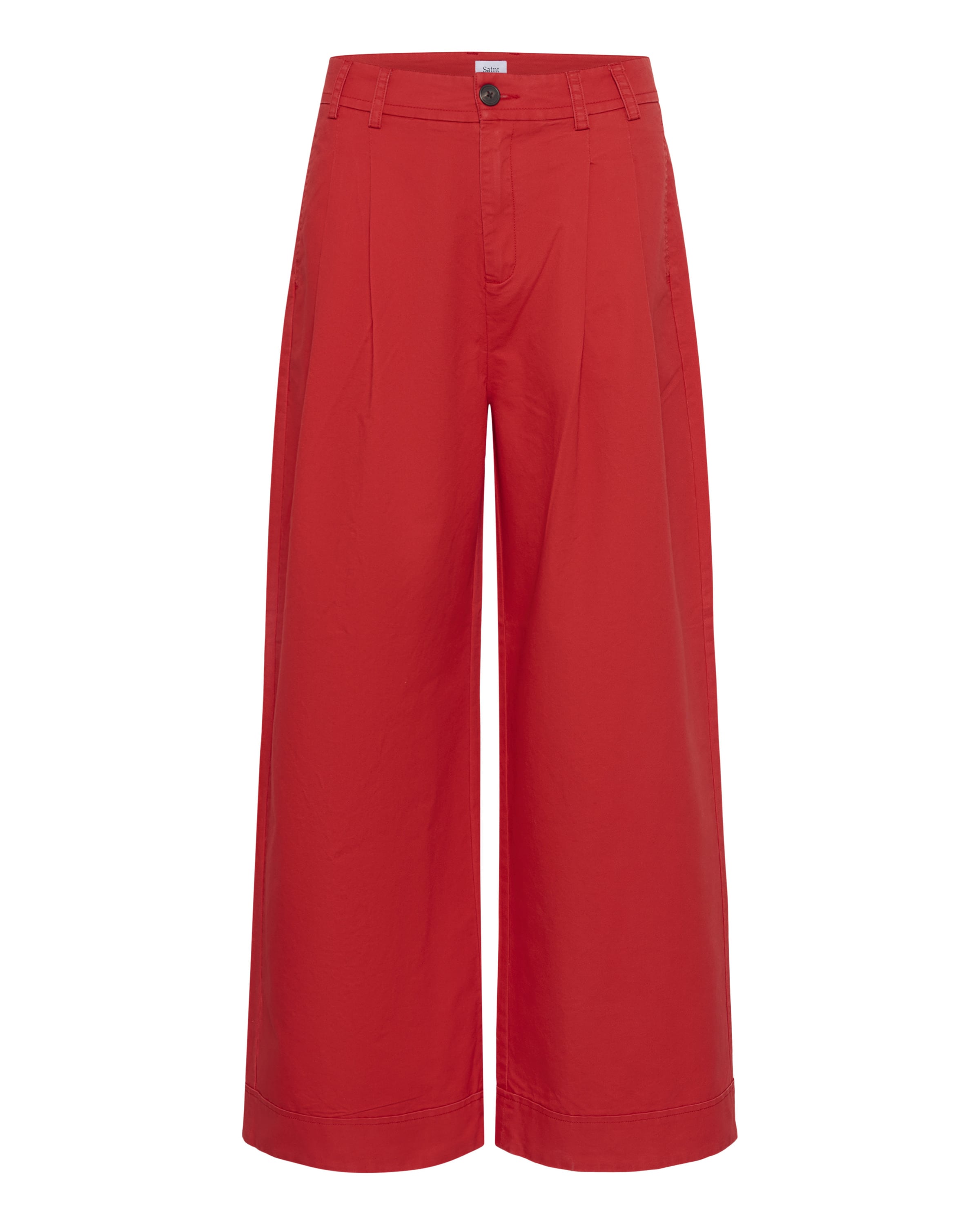 SAINT TROPEZ Pantalon à pince 'ParkerSZ' en rouge, Vue avec produit