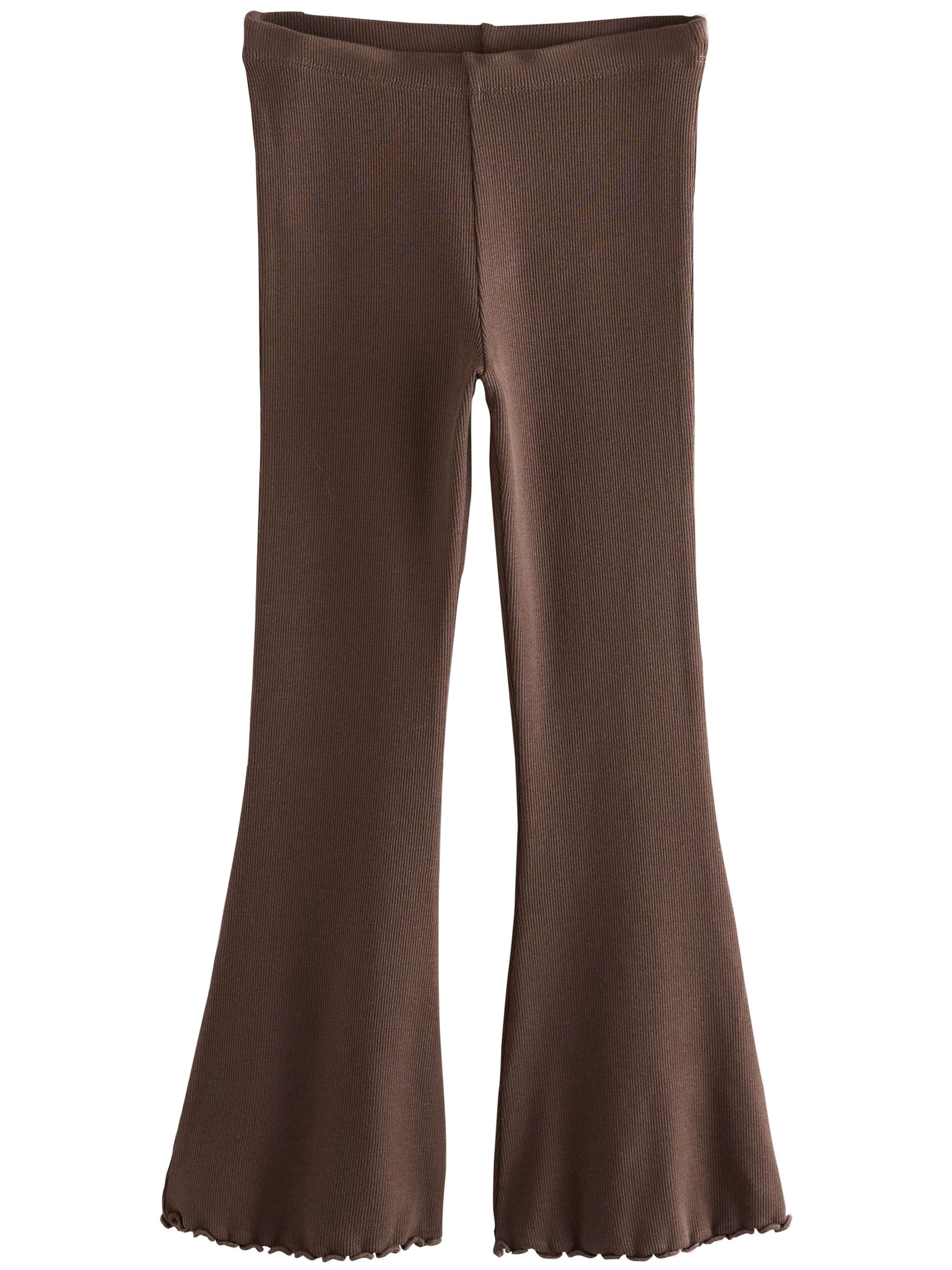 Next Flared Leggings i brun: framsida