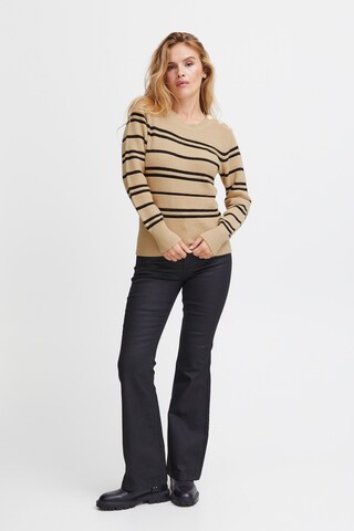 PULZ Jeans Sweater 'Pallas' in Beige