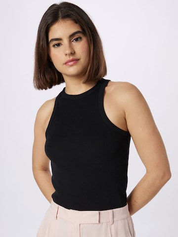 HUGO Top 'Classic' in Black: front