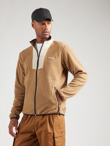 COLUMBIA Funktionsfleecejacke 'Sequoia Grove' in Braun: Vorderseite