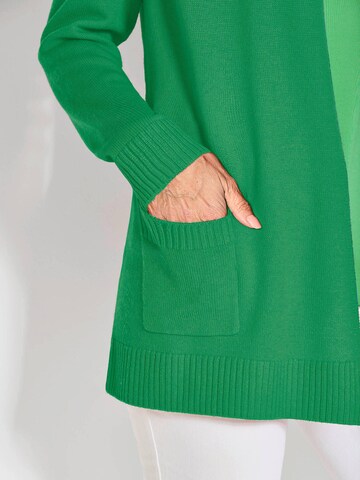 Goldner Gebreid vest in Groen
