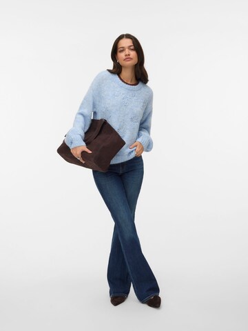 VERO MODA Sweater 'VMBlossom' in Blue