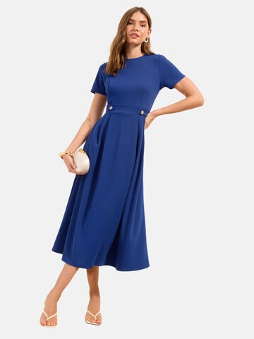 Friends Like These Šaty - Modrá: predná strana