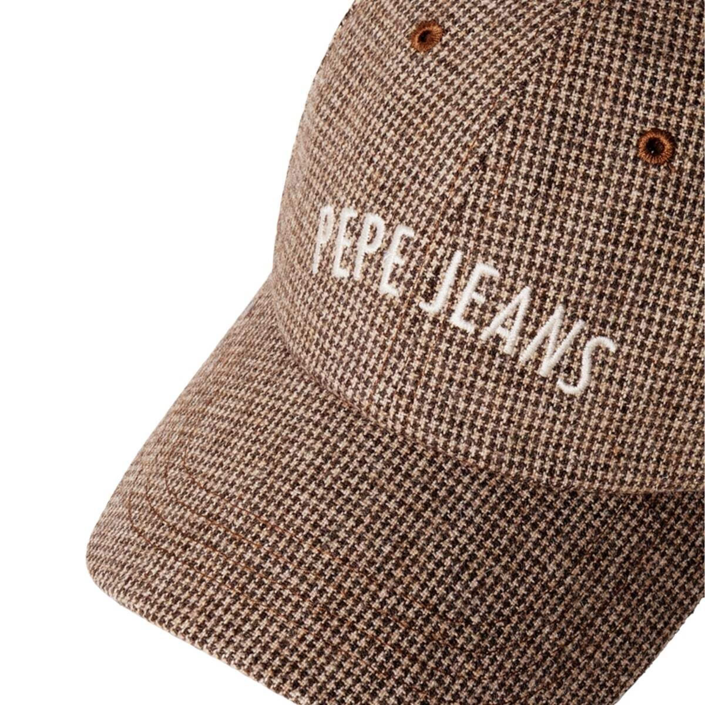 Pepe Jeans Cap 'Fleury' in Braun