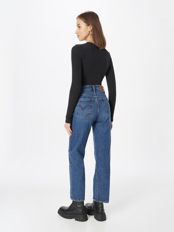 LEVI'S ® Regular Jeans 'Ribcage Straight Ankle' in Blau