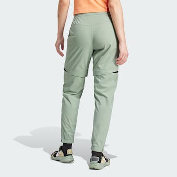 ADIDAS TERREX Tapered Sportbroek 'Utilitas' in Groen