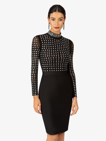 Robe de cocktail Kraimod en noir : devant