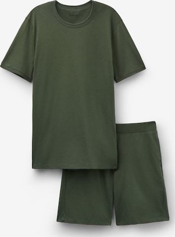 IUMAN Intimissimi Short Pajamas in Green: front