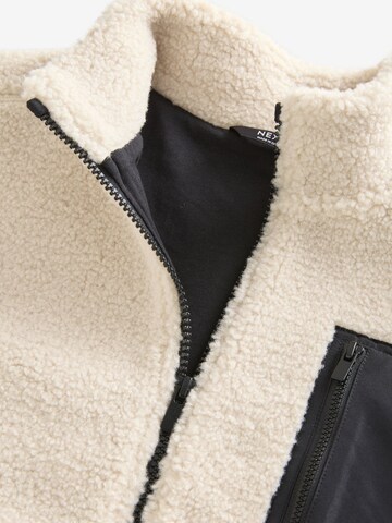 Next Fleecejacke in Weiß