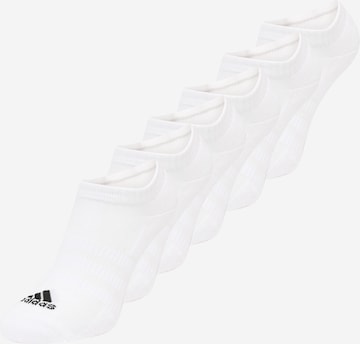 ADIDAS SPORTSWEAR Αθλητικές κάλτσες 'Cushioned' σε λευκό: μπροστά