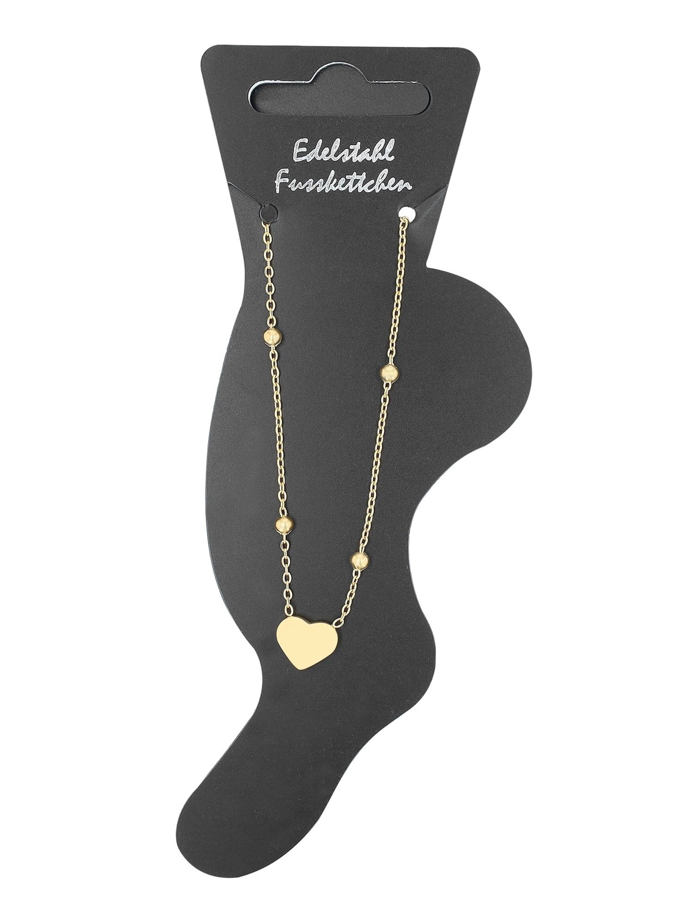 Akzent Foot Jewelry 'Golda, goldfarbig, Ionenplattierung' in Gold: front