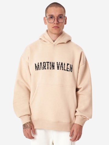 MARTIN VALEN Mikina – béžová: přední strana