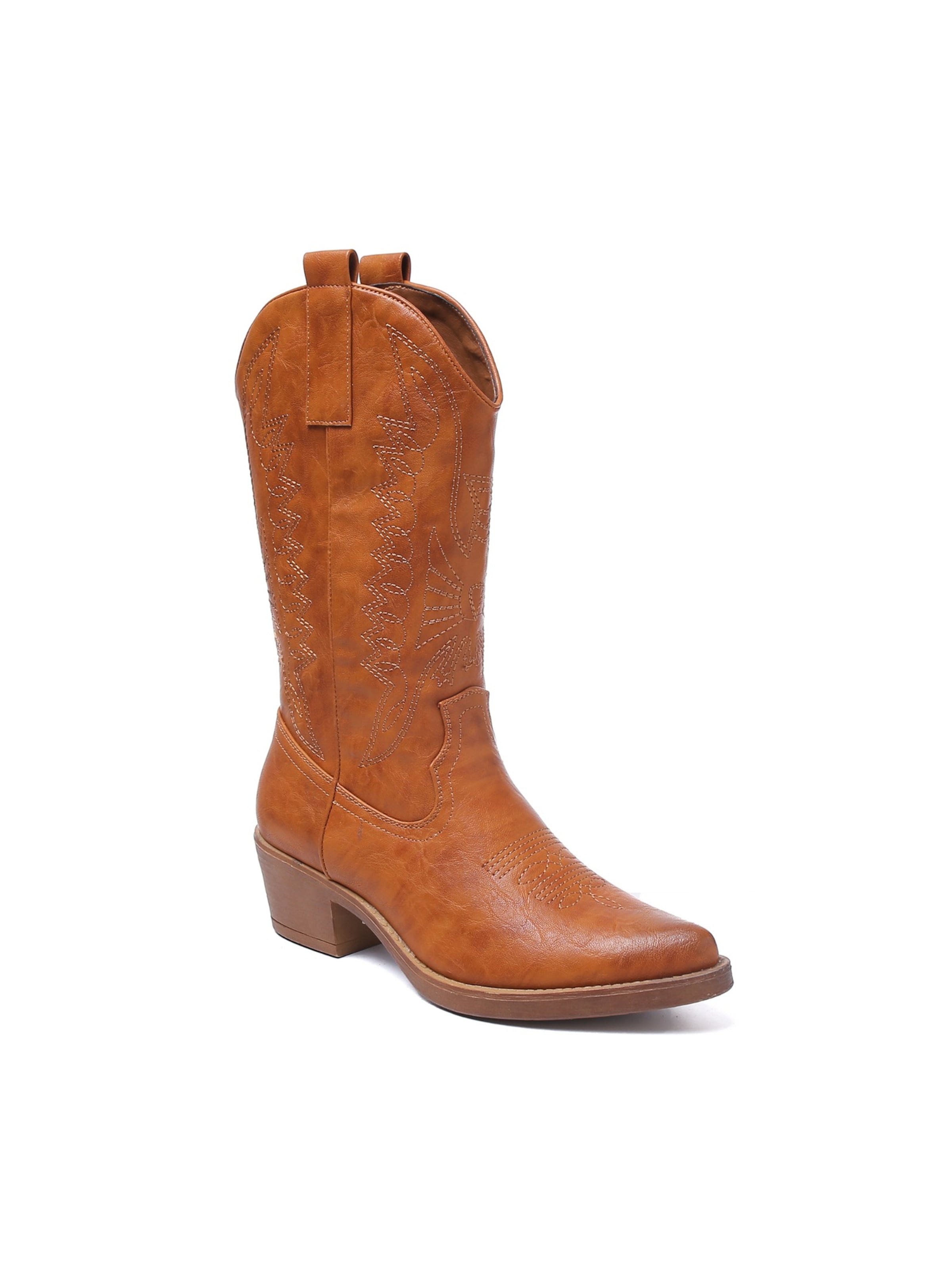 Bottes de cowboy Smile Favorites en beige