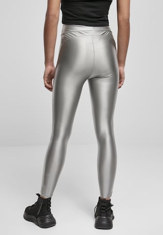 Urban Classics Skinny Leggings in Silver