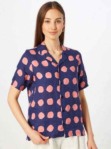 Folk Blouse in Roze: voorkant