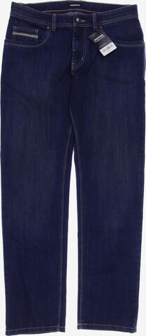 Walbusch Jeans in 33 in Blue: front