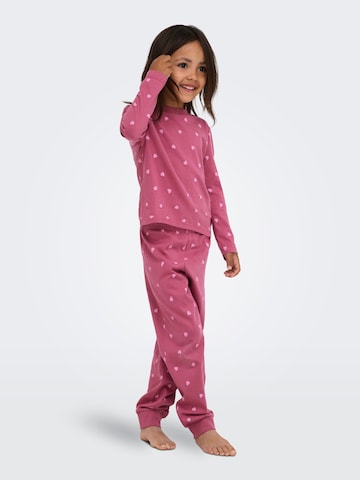 Pyjama 'KMGRila' ONLY GIRLS en rose