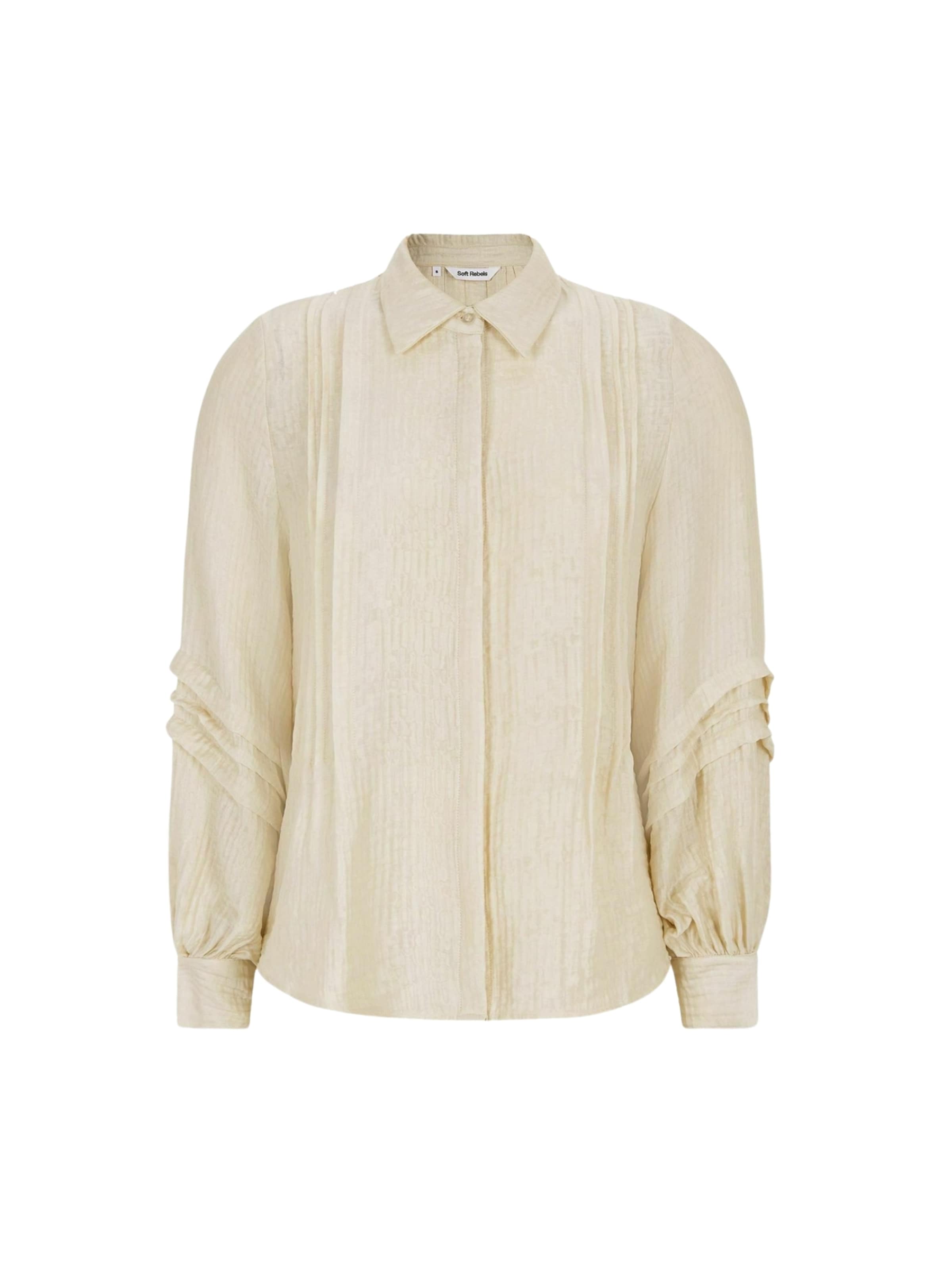 Soft Rebels Shirt ' SRCelyse ' in Grijs: voorkant