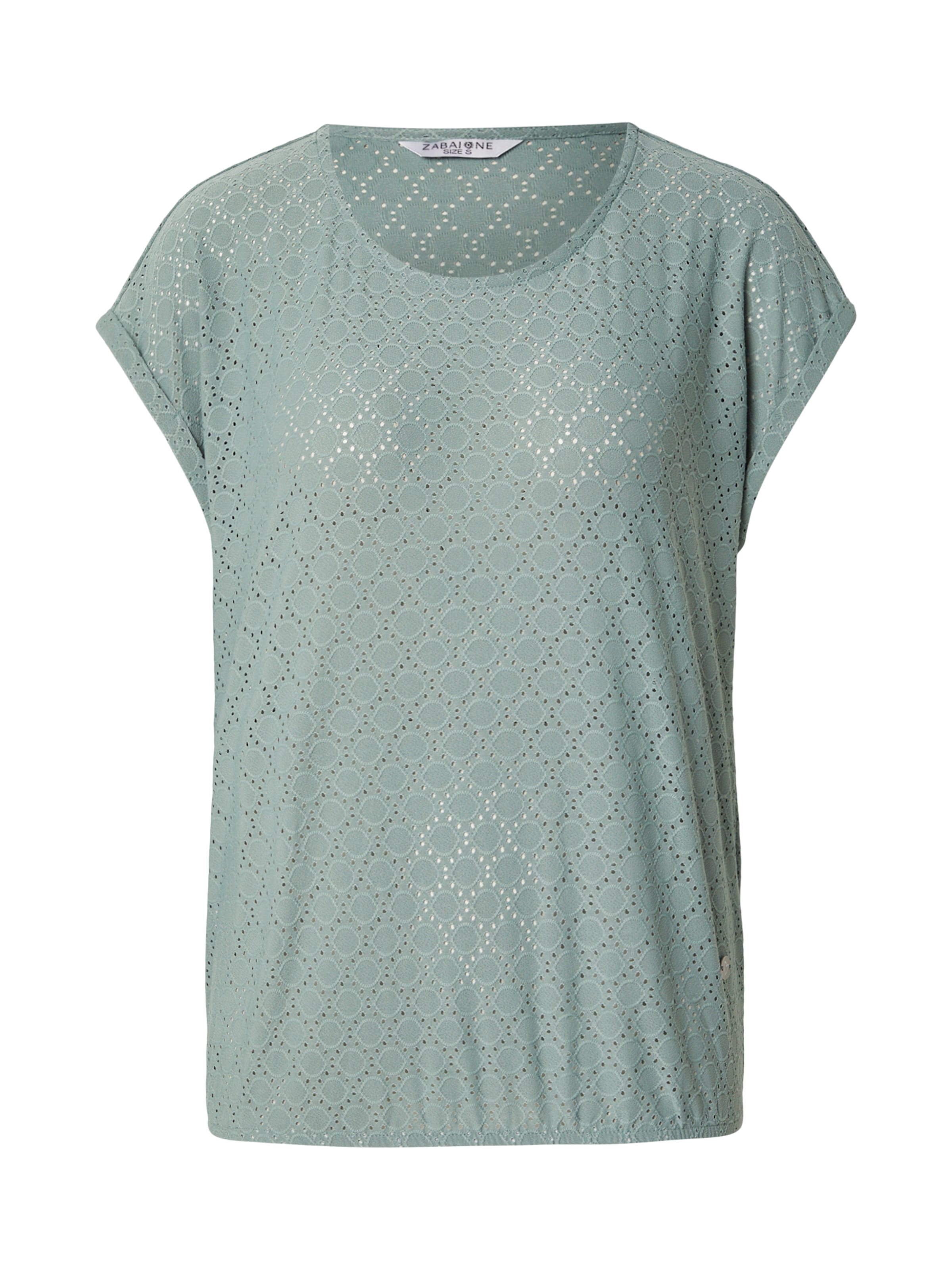 T-shirt 'Ru44th' ZABAIONE en vert : devant