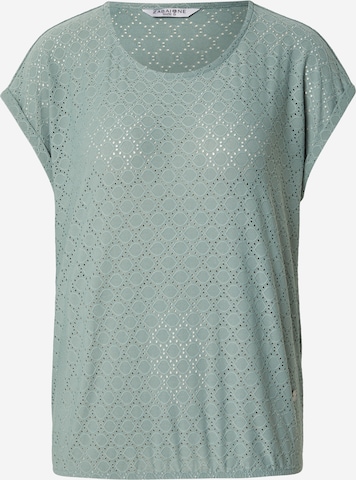 ZABAIONE Paita 'Ru44th' värissä vihreä: etupuoli