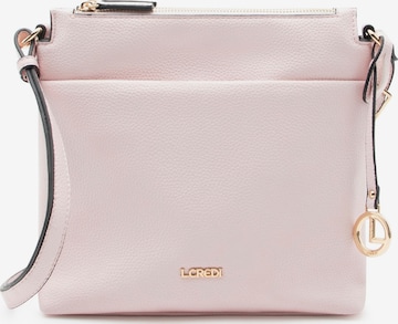 L.CREDI Umhängetasche 'Ella' in Pink: Vorderseite