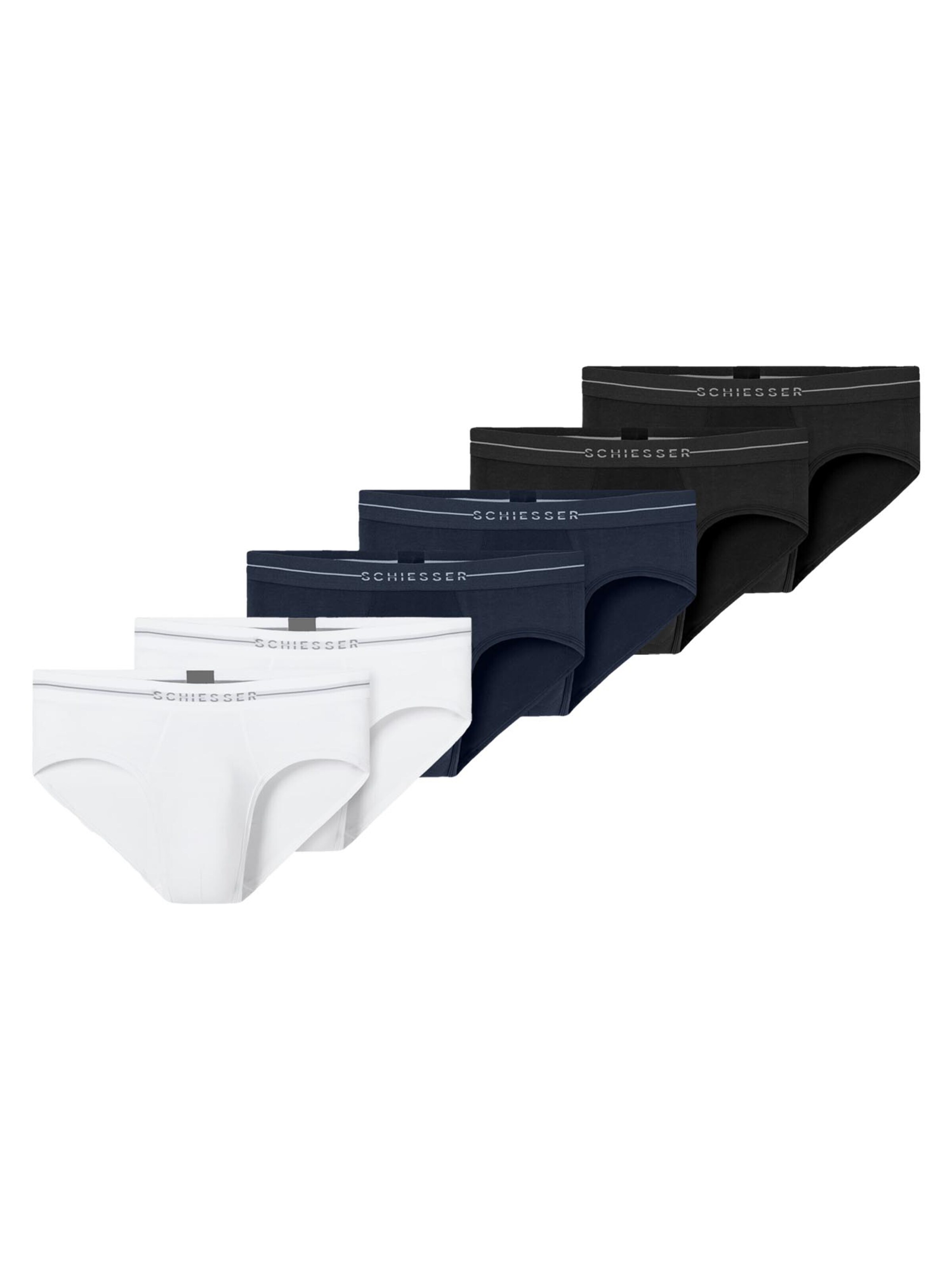 SCHIESSER Slip 'Cotton Flex'‌‌‌‌ in Mischfarben: Vorderseite