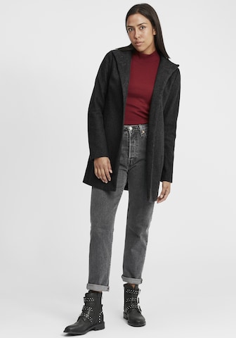 Oxmo Between-Seasons Coat 'Hermy' in Black