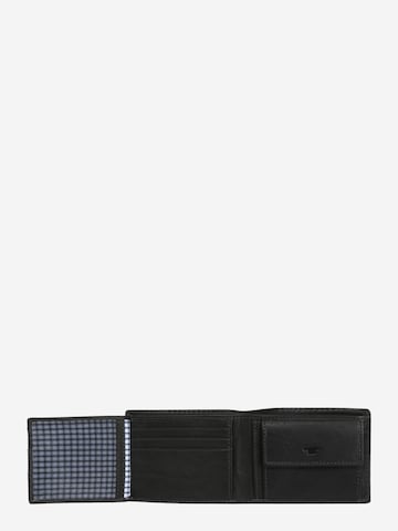 TOM TAILOR Wallet 'Lary' in Black