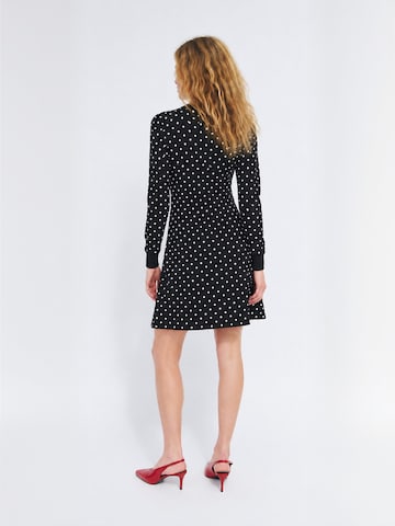 Crās - Vestido ' Elinecras ' em preto: atrás