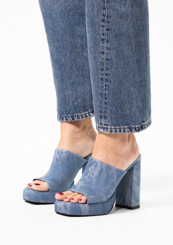 SACHA Pantolette in Blau