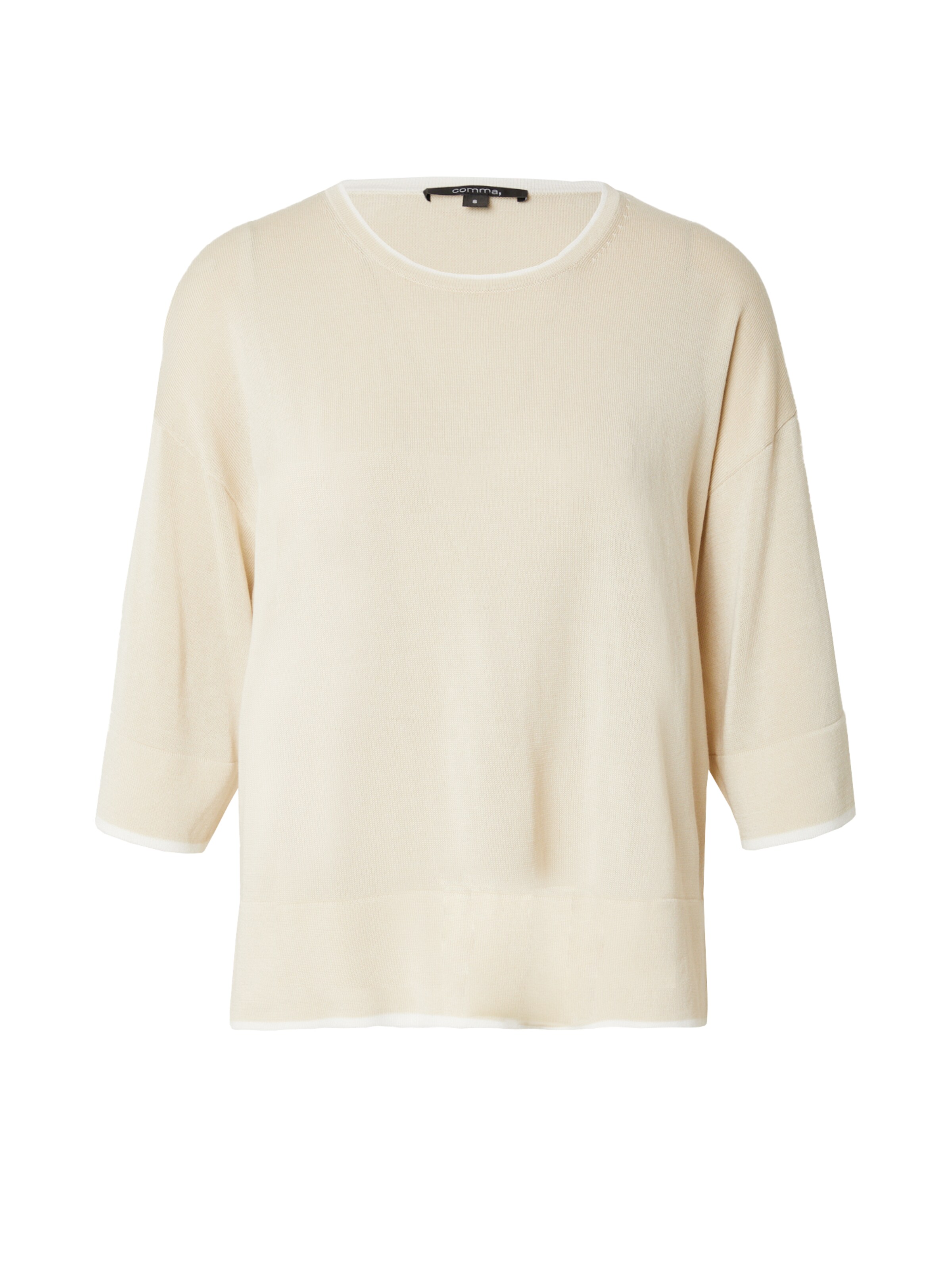 COMMA Pullover in Beige: Vorderseite