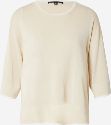 Pull-over COMMA en beige : devant