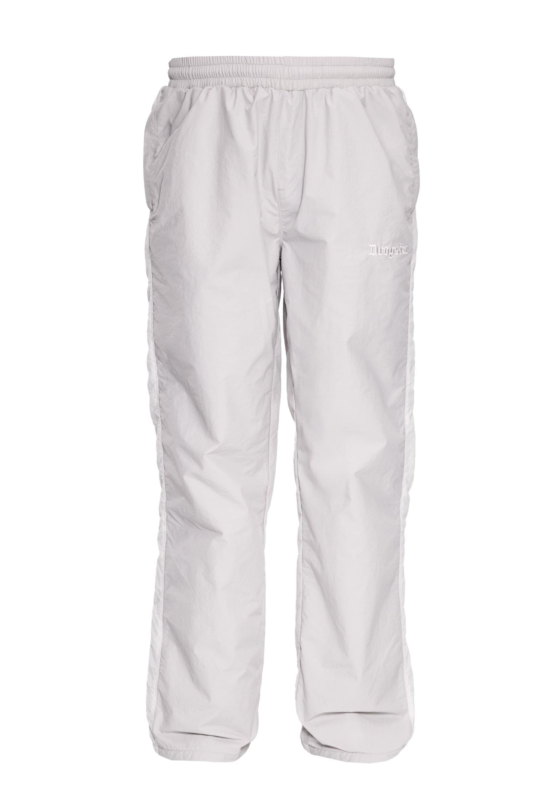 Dropsize Loosefit Kalhoty – šedá: přední strana