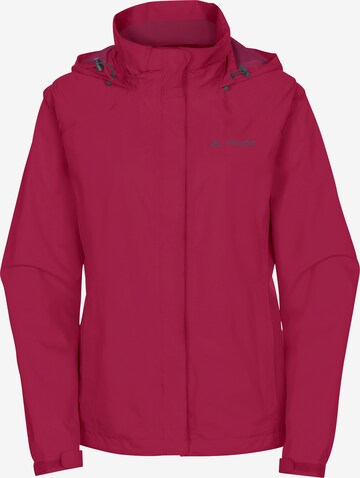 VAUDE Athletic Jacket 'Escape' in Red: front