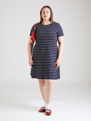ONLY Carmakoma Kleid 'CARMAY' in Blau: Vorderseite