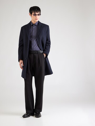 Michael Kors Slim fit Overhemd in Blauw