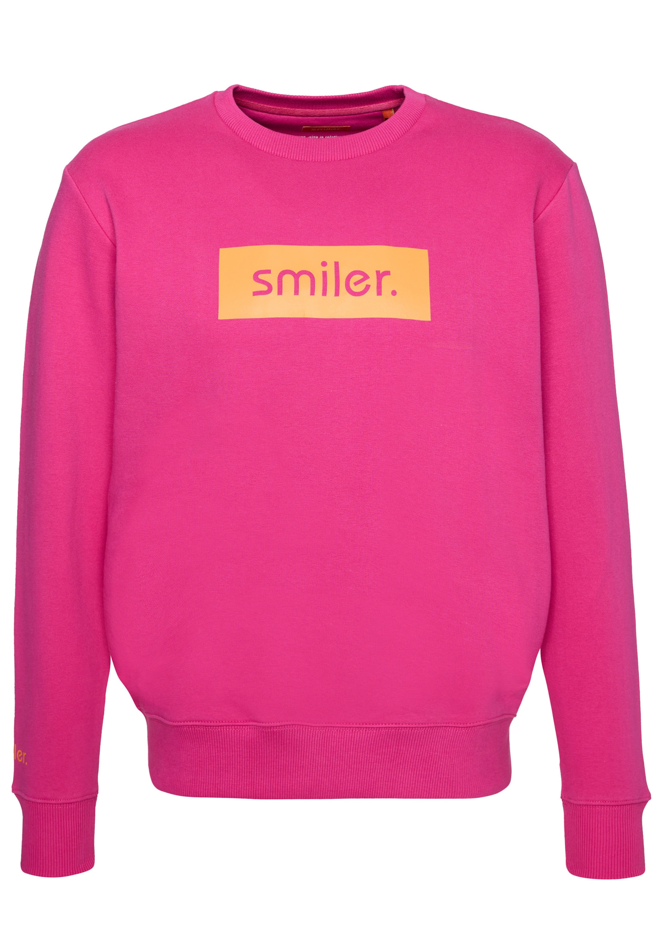 smiler. Sweater 'Cuddle' in Pink: front