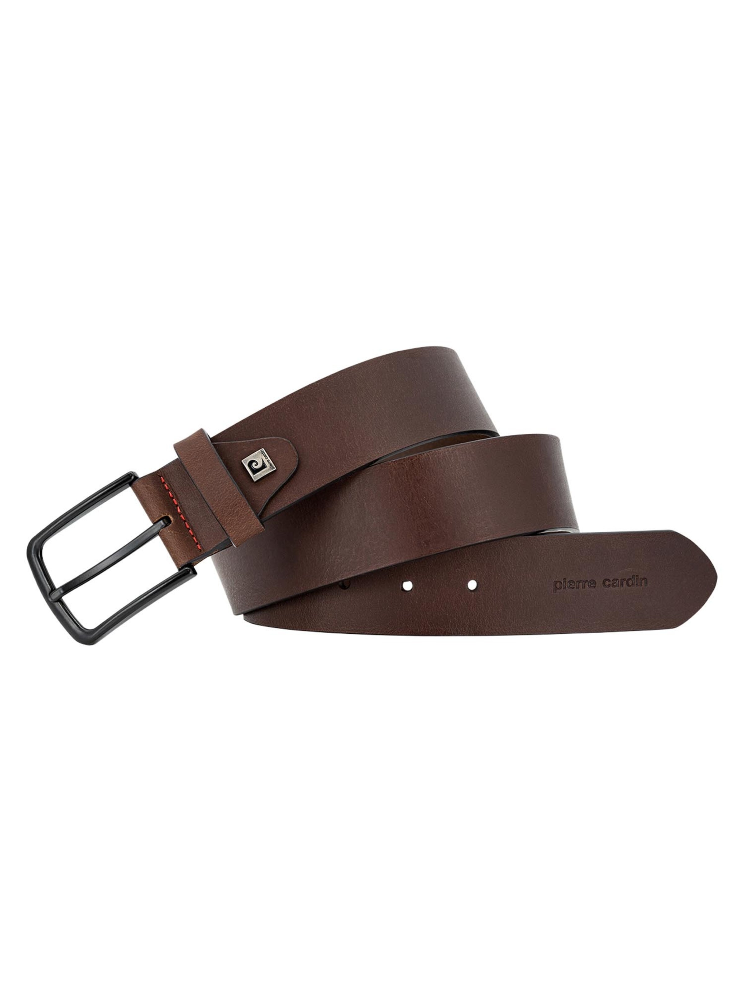 PIERRE CARDIN Gürtel 'Basic'‌‌‌‌‌ in Braun