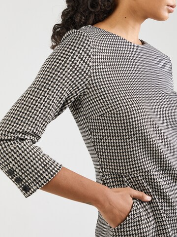 Robe 'Houndstooth' MORE & MORE en noir