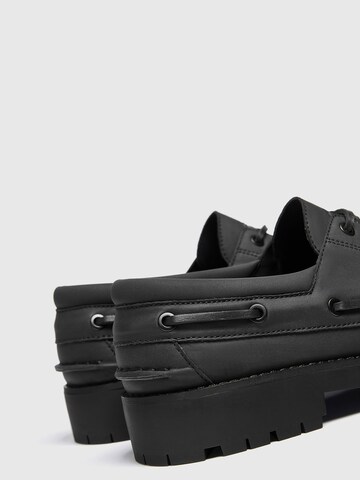 Mocasini de la Pull&Bear pe negru