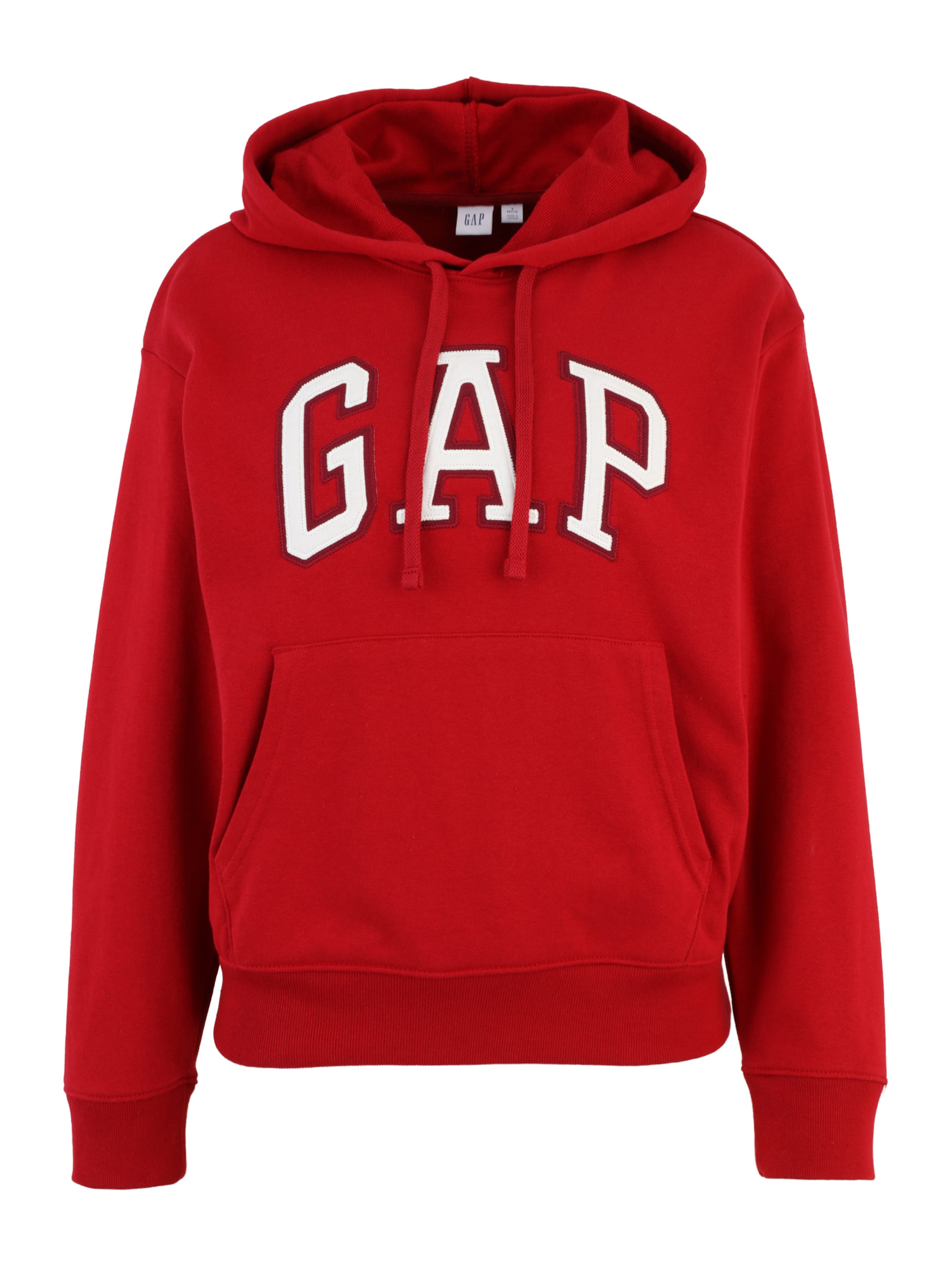 Gap Petite Sweatshirt 'HERITAGE' i rød: forside