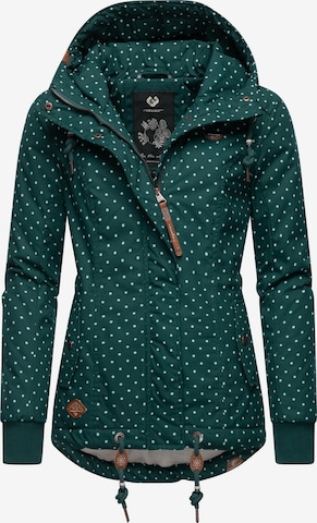 Veste d’hiver 'Danka' Ragwear en vert : devant